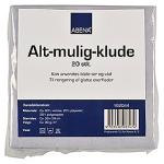 Abena alt mulig klude 38x38cm - Flerfarvet , vaskbar, Øko-Tex certificeret, pakke a 20stk
