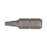 Tecos bits 1/4 tx10 25 mm 10 stk