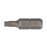 Tecos-bits 1/4 TX15 25 mm 10 stk