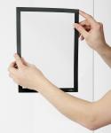 Duraframe sun a4 inforamme 2 stk sort