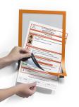 Duraframe a4 inforamme 2 stk orange