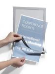 Duraframe a4 inforamme 10 stk sølv