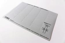 Sprosselabel ark ip54 og type 12 (1 ark a 32 stk)