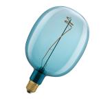 Osram vintage 1906 led globe ballon blå spiral filament ultra tynd 100lm 4,5w/816 (10w) e27 dæmpbar