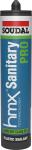 Soudal hmx sanitary pro 300ml hvid