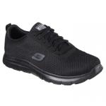 Skechers Relaxed Fit Flex Advantage Bendon Work Shoe 1000008 - Black / 44 | Fodtøj | EN ISO 20347 | Job & fritidssko