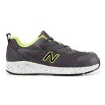 New Balance Logic Sikkerhedssko S1P - OUTLET - Grey/Lime / 40.5 | Fodtøj | ESD godkendt | New Balance