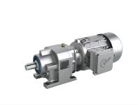Tandhjulsgearmotor. ie3 effekt: 0,75 kw. spænding 3x230/400v. udgangsmoment: 275 nm omdrejningstal: 26 rpm. udveksling: 54,41. kapslingsklasse ip55. nordbloc.1 serien til direkte netdrift eller frekv