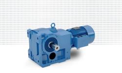 Keglehjulsgearmotor. ie3 effekt: 1,5 kw. spænding 3x230v/400v. udgangsmoment: 1412 nm omdrejningstal: 10 rpm. udveksling: 139,44. kapslingsklasse ip55. unicase serien til direkte netdrift eller frekve