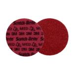 3M Scotch-Brite Precision overfladebehandlingsrondell PN-DH Medium 150mm xNH - (100 stk.)