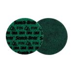 3m scotch-brite precision overfladebehandlingsrondell pn-dh fin 150mm x nh