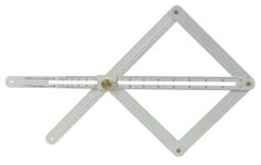 Universal vinkelmåler 0°-170° 440x170mm