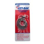 Key-bak nøglekæde 7402 med ring og karabinkrog