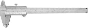 Skydelære med skruelås 0-150x0,02 mm og 40 mm kæber