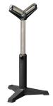 V-støttebuk rullebuk med 2xø52mm rulle og justerbar arbejdshøjde 610-920 cm heavy-duty