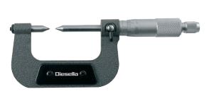 Mikrometer 25-50x0,01mm med spidse målepunkter