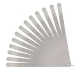 Søgerblade 0,05-1,00mm (13 blade) 100mm (inox) med cylindrisk afrunding og 13mm bredde