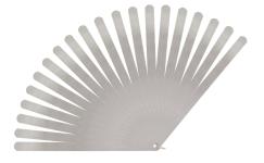 Søgerblade 0,10-2,00mm (20 blade) 500mm med cylindrisk afrunding og 13mm bredde