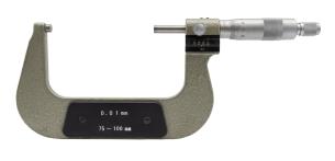 Mikrometerskrue med tæller 75-100mmx0,01