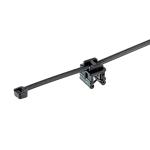 Kantklips med kabelbinder 48x188mm parallel top pladetykkelse 3mm til 6mm
