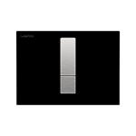 glas sort duoskyl betjeningsplade aw102 lis laufen