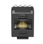 Modular jack kat.6a utp netkey sort pk. 25 stk