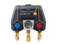 Testo 550i app betjent kølemanifold