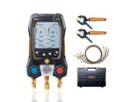 Testo 550s kølemanifold med trådløse temperaturfølere og 3 påfyldningsslanger