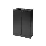 Bica affaldsstation 874 2x65 liter antracit 1 løftelåg