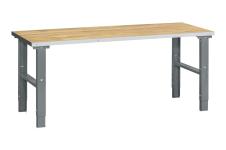 Wfi filebænk hd 500 med egeparketsbordplade 2000x800 mm