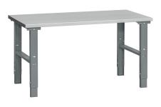 Wfi filebænk hd 500 med stålbordplade 1600x800 mm