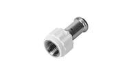Henco pres kobling pres/indvendig gevind 26 mm x 1 rustfrit stål