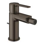 GROHE Lineare new bidetarmatur 114mm tud med bundventil. Børstet hard graphite