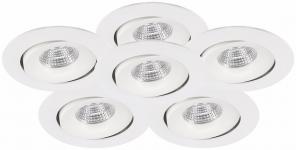 ip44 2700k 6x6w led-downlightst md-70 malmbergs