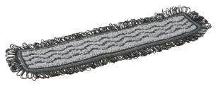 Vikan damp 42 dark mikrofibermoppe hook & loop 40 cm grå