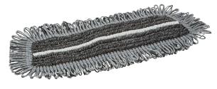 Vikan damp 47 dark mikrofibermoppe hook & loop 25 cm grå