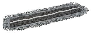 Vikan damp 47 dark mikrofibermoppe hook & loop 40 cm grå