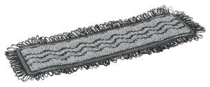 Vikan damp 42 dark mikrofibermoppe lomme 40 cm grå