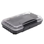 Outdoor kuffert i sort/transparent med skum polstring 135x75x20mm model: 200