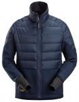 Snickers flexiwork hybridjakke str m navy/navymeleret