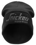Snickers beanie snickers workwear logo one size sort/koksgrå