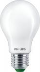 glas mat a60 840 e27 60w 4w standard led efficient ultra master philips
