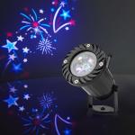 Dekorativt Lys | LED festlig projektor | Jul / nytår / Halloween / fødselsdag | Indendørs eller udendørs