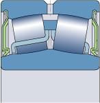 Leje skf bs2-2208-2rs/vt143 dim.: 40x80x28 mm.