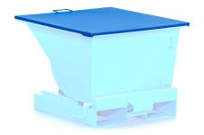 Fladt låg til vippecontainer standard 150 l