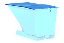 Fladt låg til vippecontainer standard 900 l