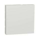 New unica - blænddeksel - 1 modul - hvid