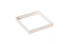 aluminium spacer hvid square soft