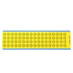 Panduit PESC-H-EC, Vinyl, Sort, Gul, 10 stk, RoHS, 12,9 mm, 12,9 mm