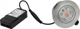 Se Nordtronic Low Profile Flexible G2 75 - 2700K - 440lm - inkl. driver - Brstet alu / Udendrs hos Elvvs.dk